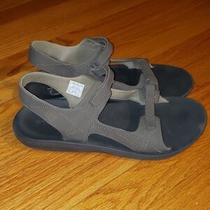 Columbia Brown Slingback Sandals